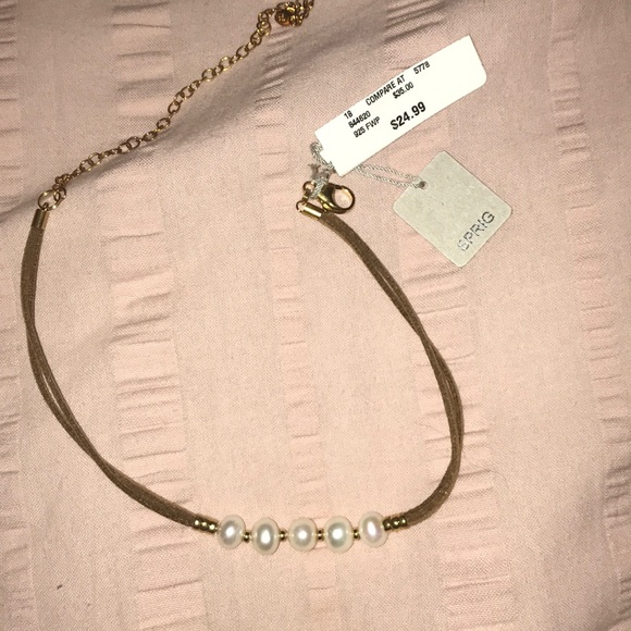 SPRIG Pearl Choker - Picture 1 of 5